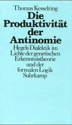 Couverture : Die Produktivität der Antinomie