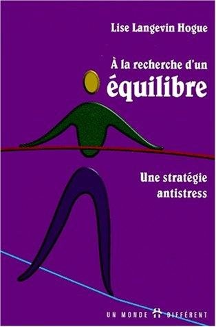 Couverture : A la recherche d'un équilibre