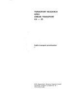 Couverture : Public Transport Prioritization
