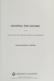Couverture : Shaping the future