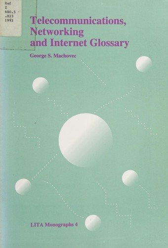 Couverture : Telecommunications, networking, and Internet glossary