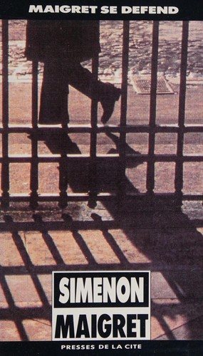 Couverture : Maigret se Defend