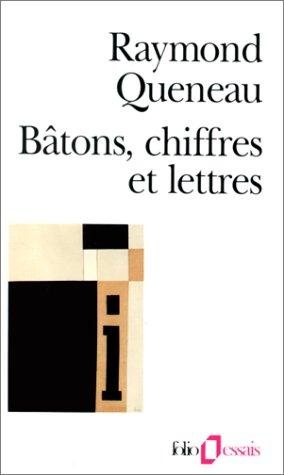 Couverture : Bâtons, chiffres et lettres