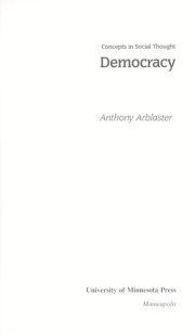 Couverture : Democracy
