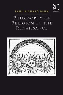 Couverture : Philosophy of religion in the Renaissance