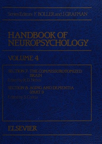 Couverture : Handbook of Neuropsychology