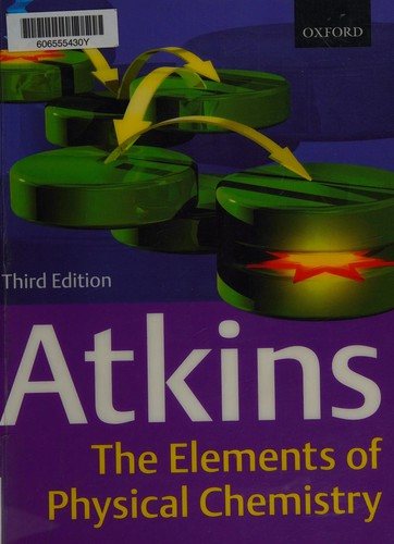 Couverture : The elements of physical chemistry