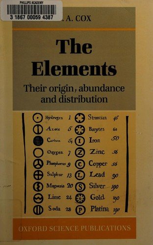 Couverture : The elements