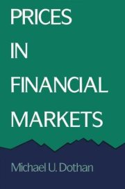 Couverture : Prices in financial markets