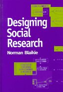 Couverture : Designing Social Research