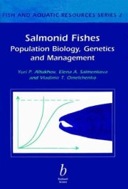 Couverture : Salmonid fishes