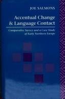 Couverture : Accentual change and language contact