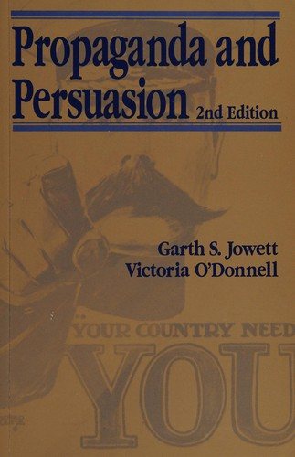 Couverture : Propaganda and persuasion