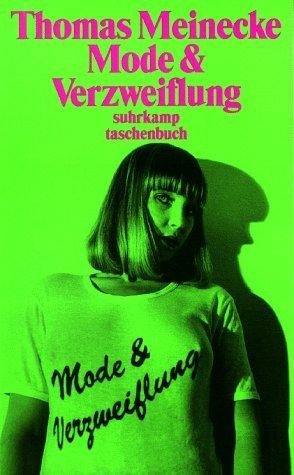 Couverture : Mode und Verzweiflung.