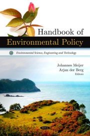 Couverture : Handbook of environmental policy