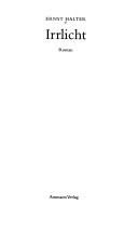Couverture : Irrlicht