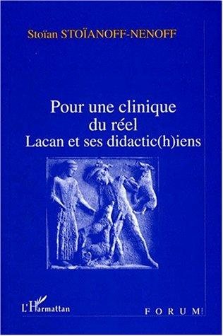 Couverture : Pour une clinique du réel