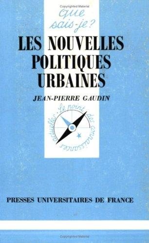 Couverture : Les nouvelles politiques urbaines