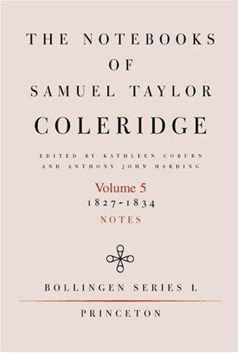 Couverture : The Notebooks of Samuel Taylor Coleridge, Volume 5