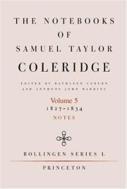 Couverture : The Notebooks of Samuel Taylor Coleridge, Volume 5