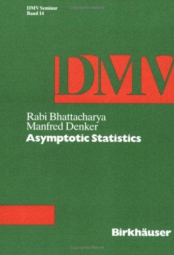 Couverture : Asymptotic statistics