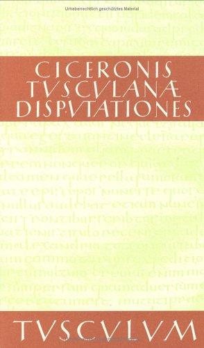 Couverture : Gespräche in Tusculum.