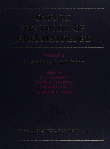 Couverture : Oxford textbook of rheumatology