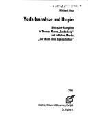 Couverture : Verfallsanalyse und Utopie