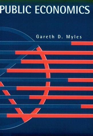 Couverture : Public economics
