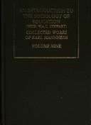 Couverture : Ideology and utopia