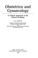 Couverture : Obstetrics and Gynaecology