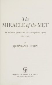 Couverture : The miracle of the Met