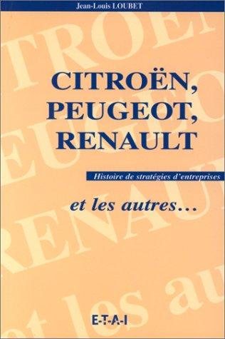 Couverture : Citroën, Peugeot, Renault et les autres--