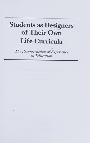 Couverture : Students as designers of their own life curricula