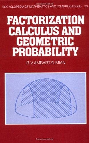 Couverture : Factorization calculus and geometric probability