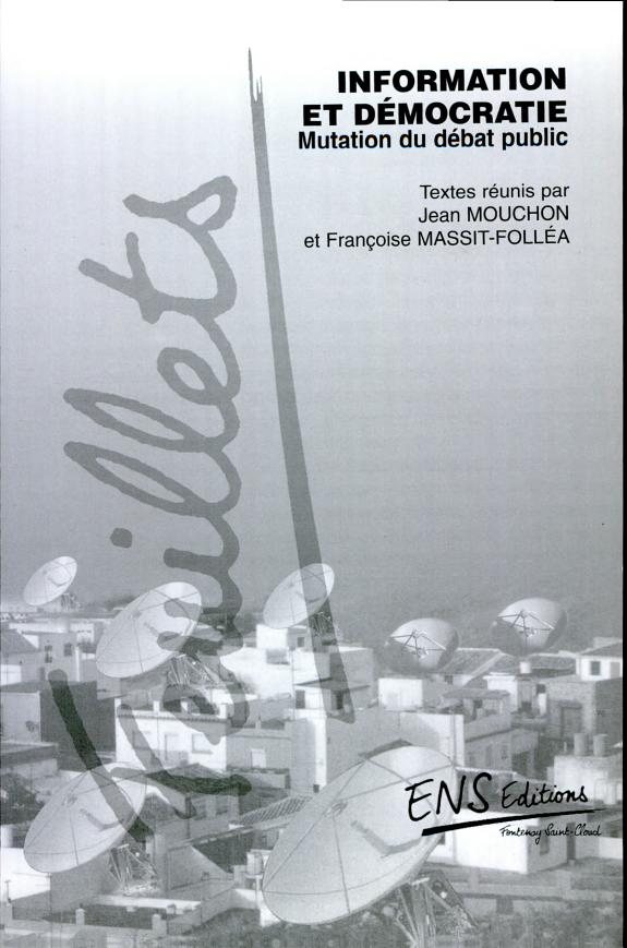 Couverture : Information et démocratie
