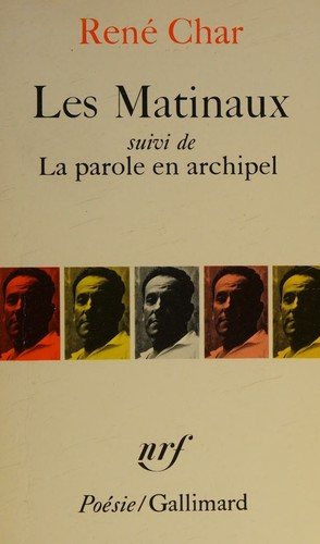 Couverture : Les Matinaux