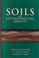 Couverture : Soils and environmental quality