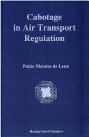 Couverture : Cabotage in air transport regulation