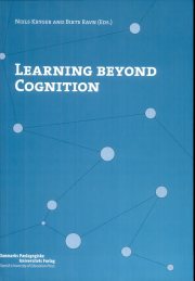 Couverture : Learning Beyond Cognition