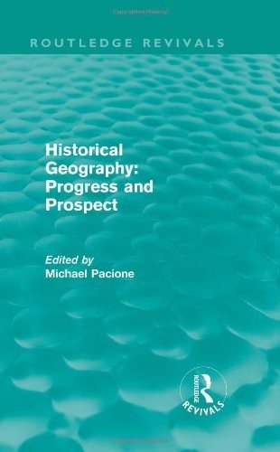 Couverture : Historical Geography