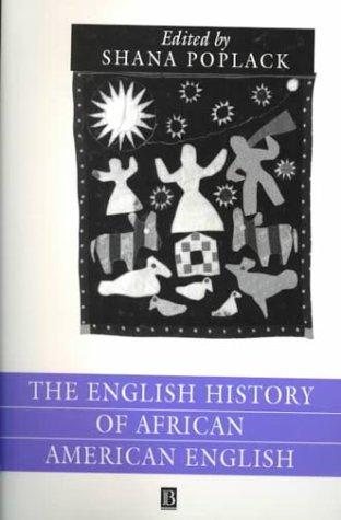 Couverture : The English history of African American English