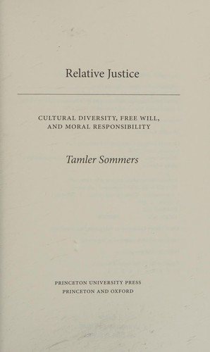 Couverture : Relative Justice