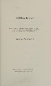 Couverture : Relative Justice