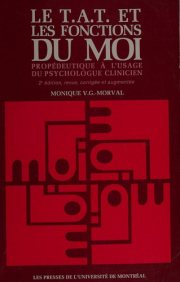 Couverture : Le T.A.T. et les fonctions du moi