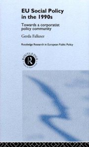 Couverture : EU social policy in the 1990s
