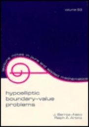 Couverture : Hypoelliptic boundary-value problems