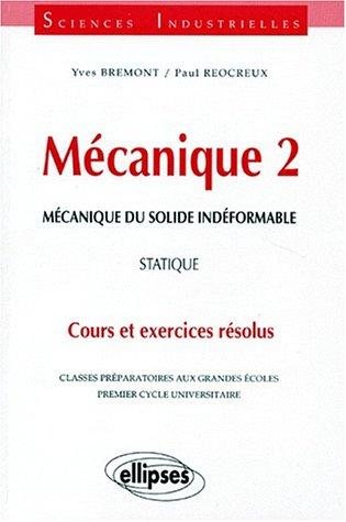 Couverture : Mécanique, volume 2 