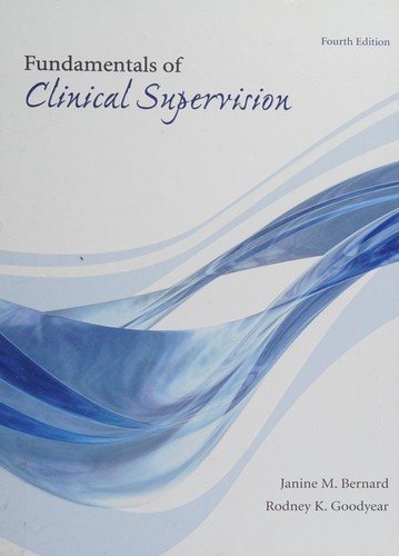 Couverture : Fundamentals of clinical supervision