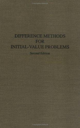 Couverture : Difference methods for initial-value problems
